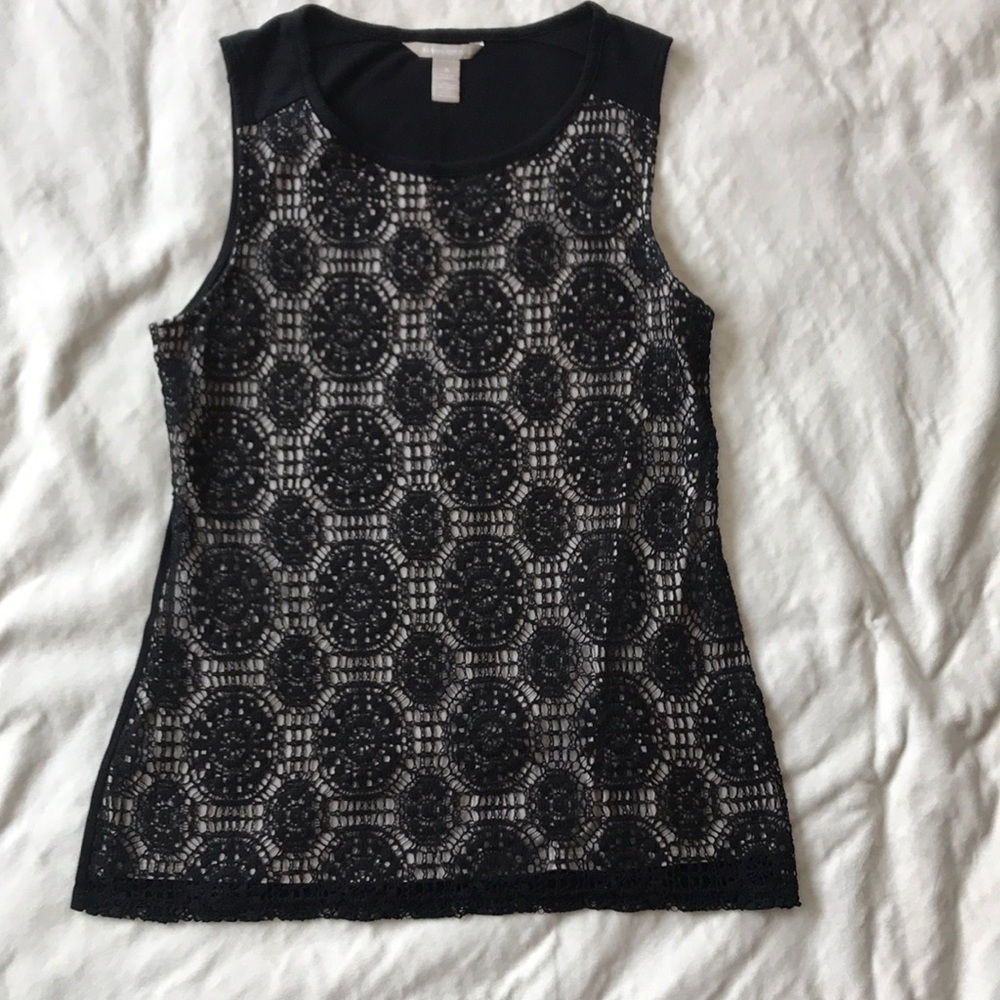 Banana Republic lace front top - Picture 1 of 2